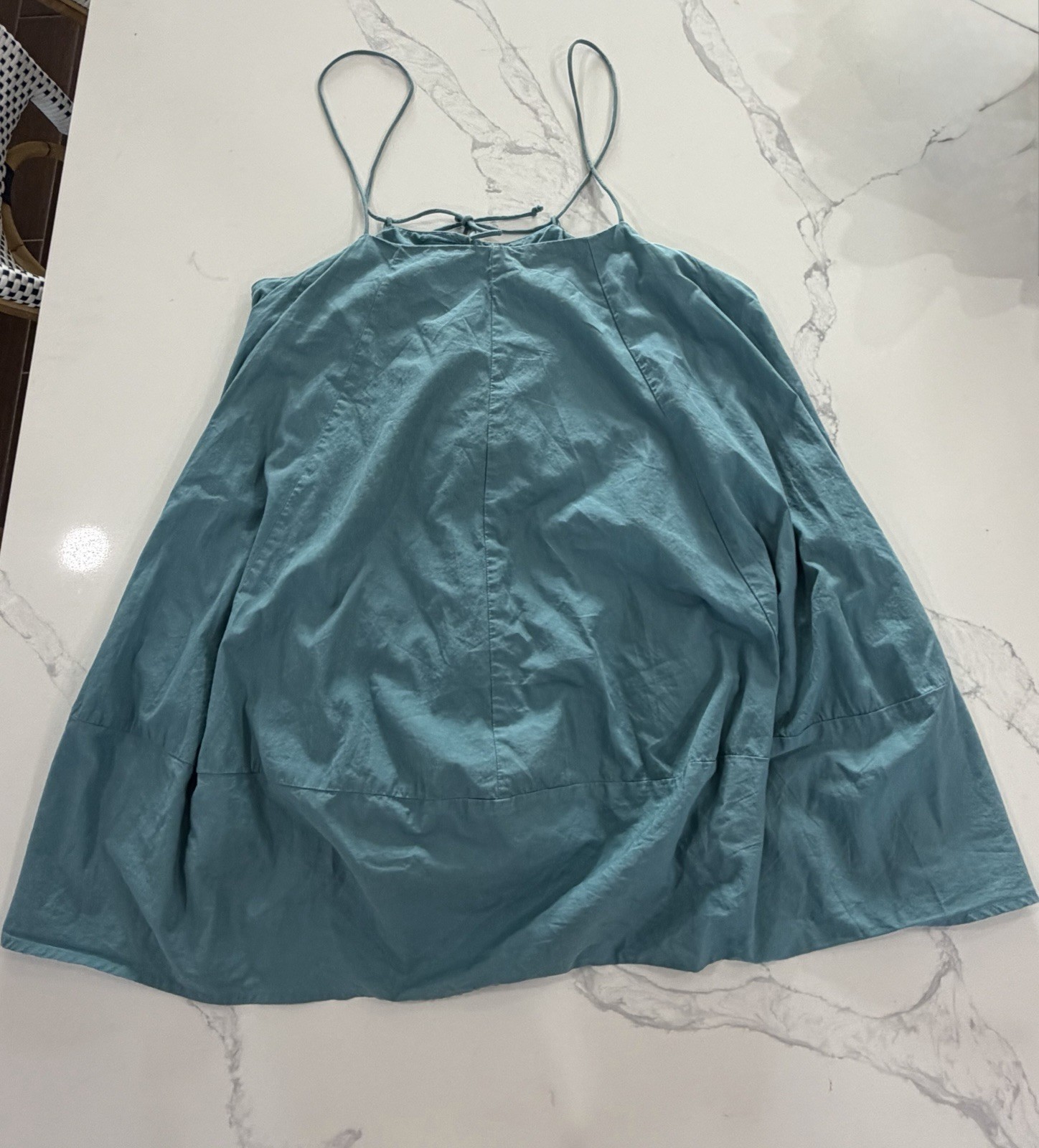 Free People free-est Struttin’ Mini Dress – Teal Pacific – Size XS