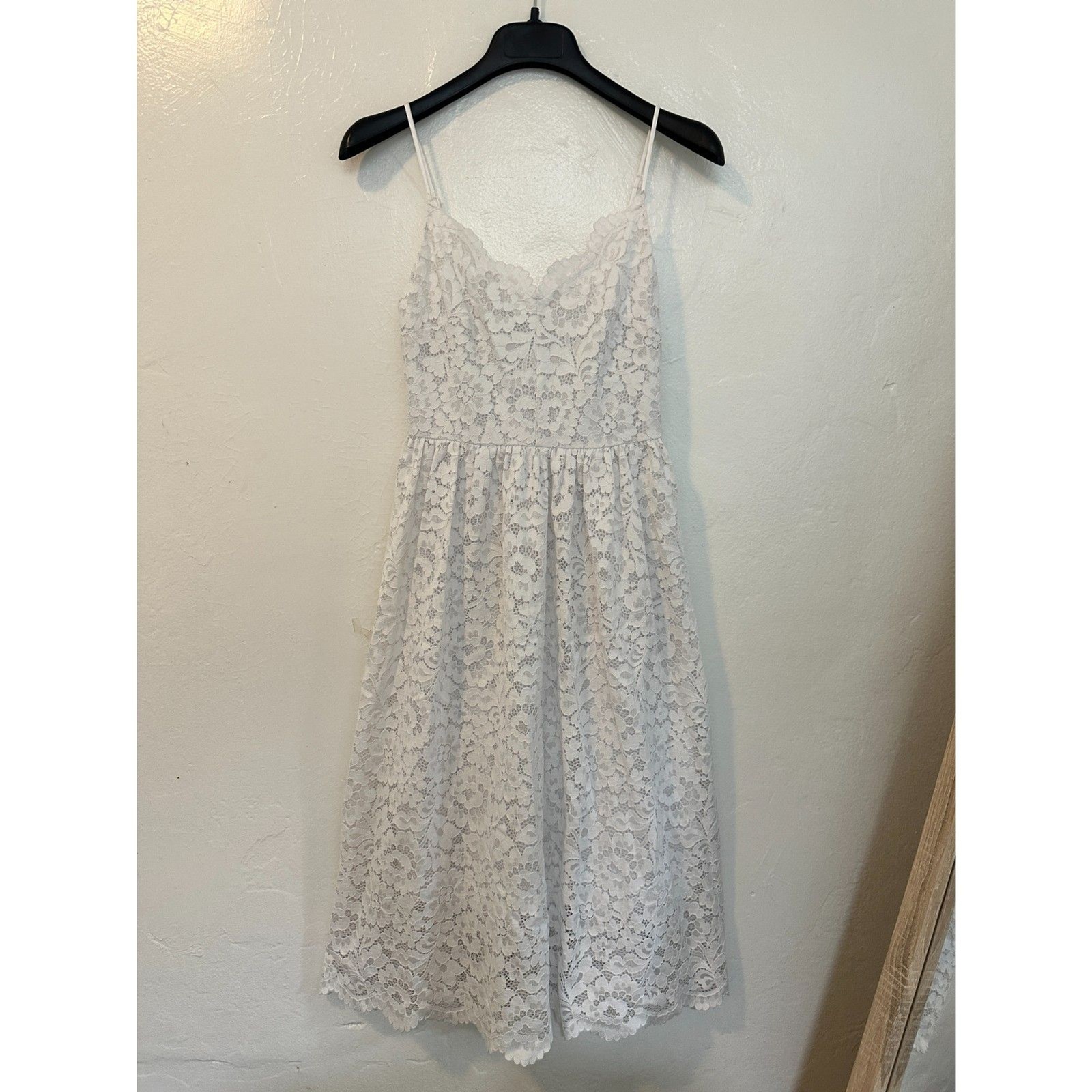 Express Women’s White Maxi Dress Size S