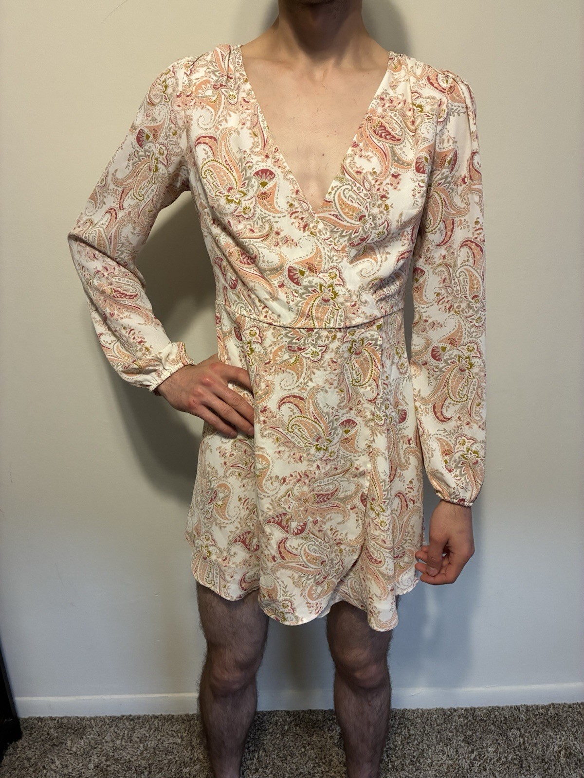 Forever 21 Women’s Long Sleeve Dress Size M