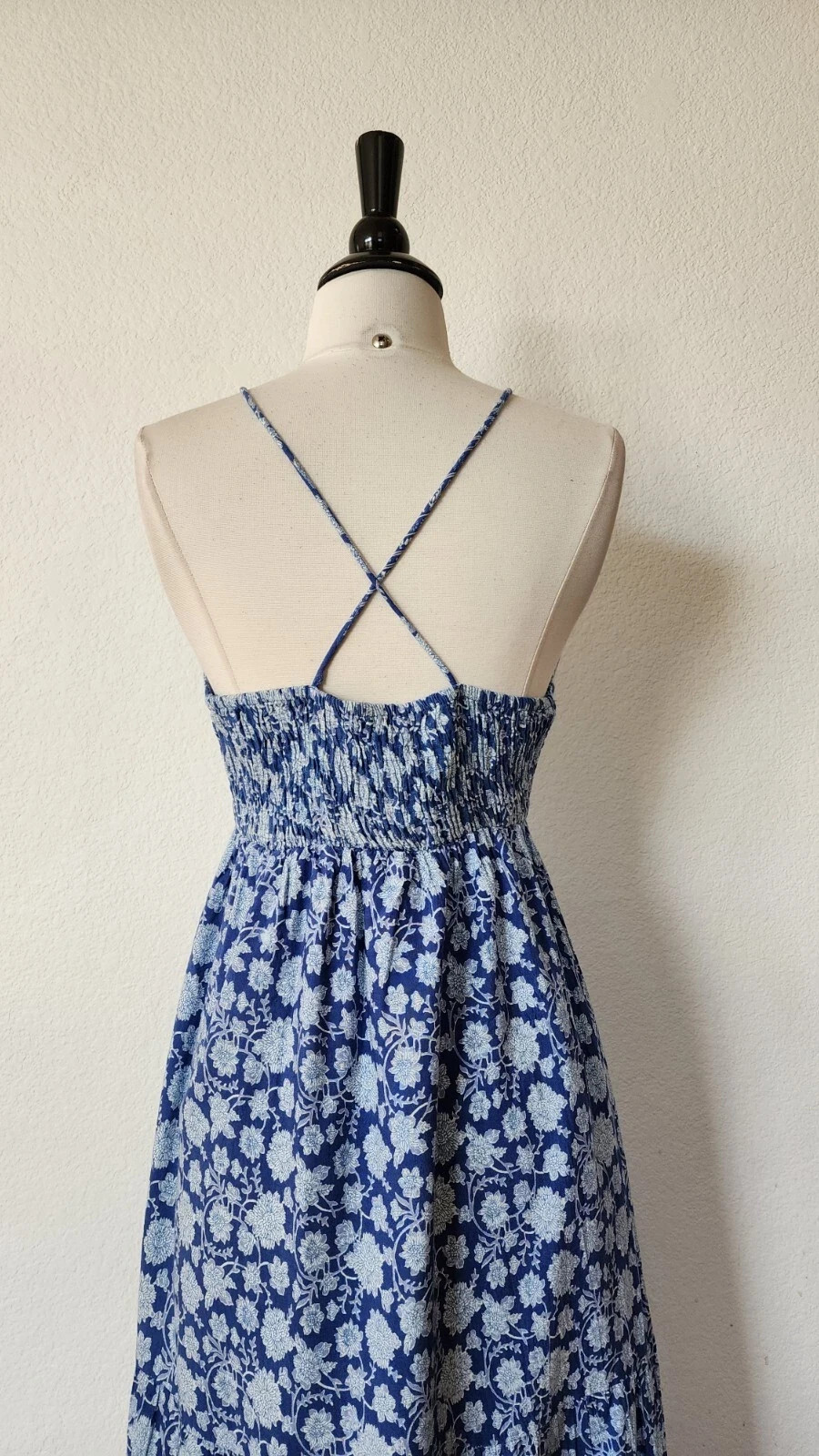 New Anthro Maxi Dress Size Small Linen Wedding Romantic Europe Vacation Coquette