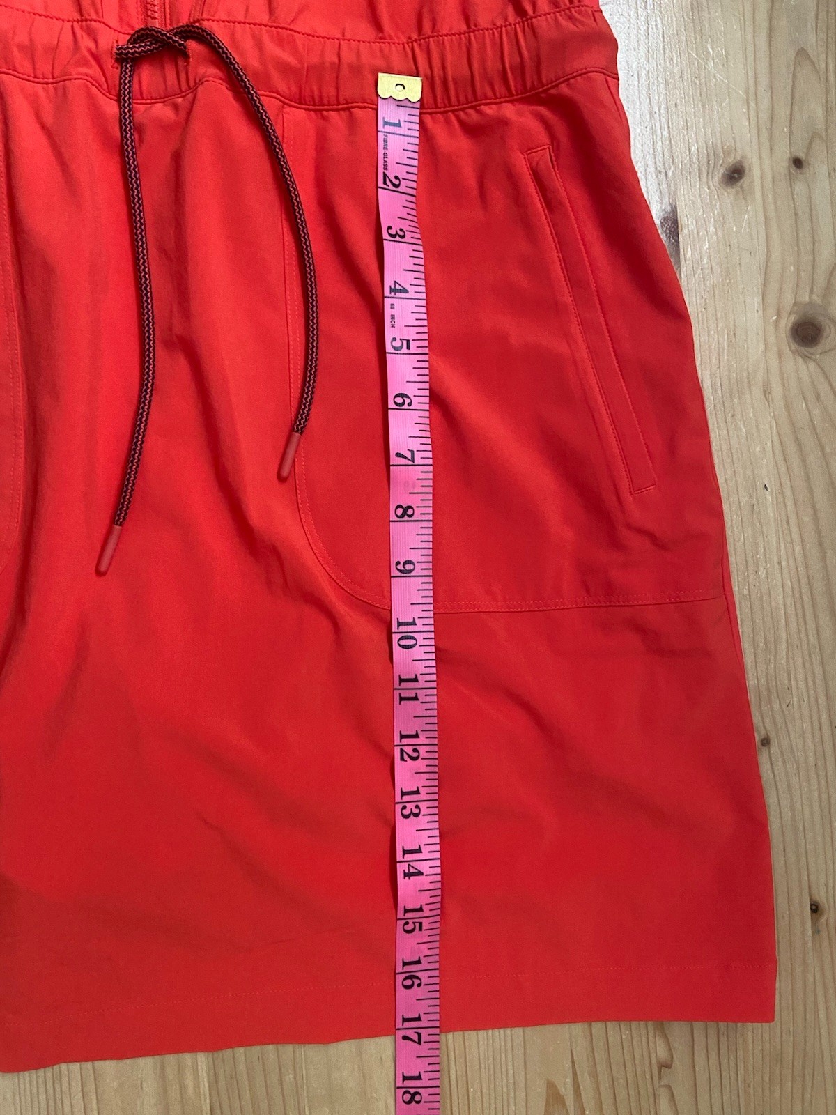 NWT $98 Athleta 14 Expedition Skort Dress In Vermillion Orange