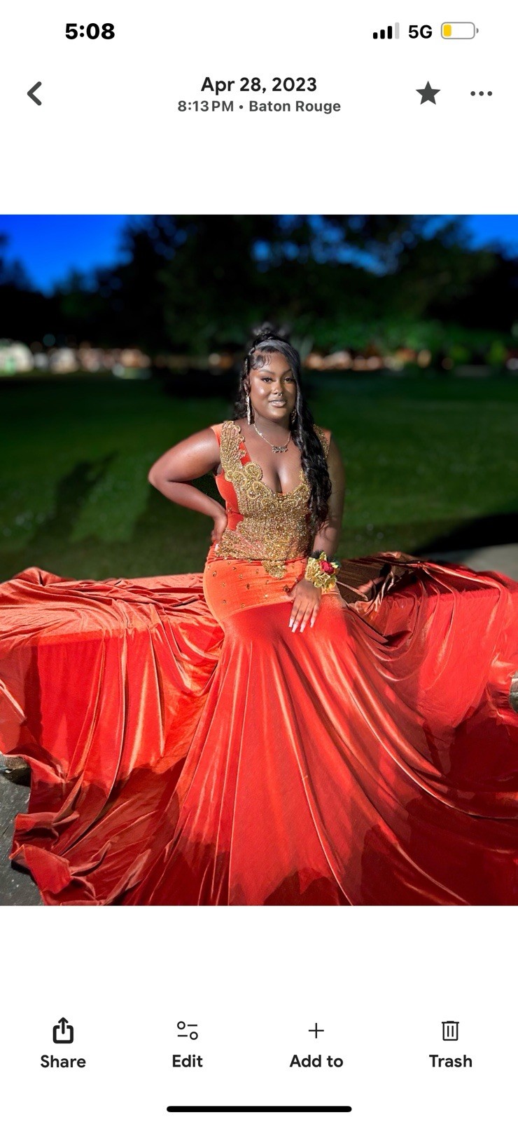 Prom Dress Are Can Be Used For A Ball Worn Once Asking 375 Paid 1200