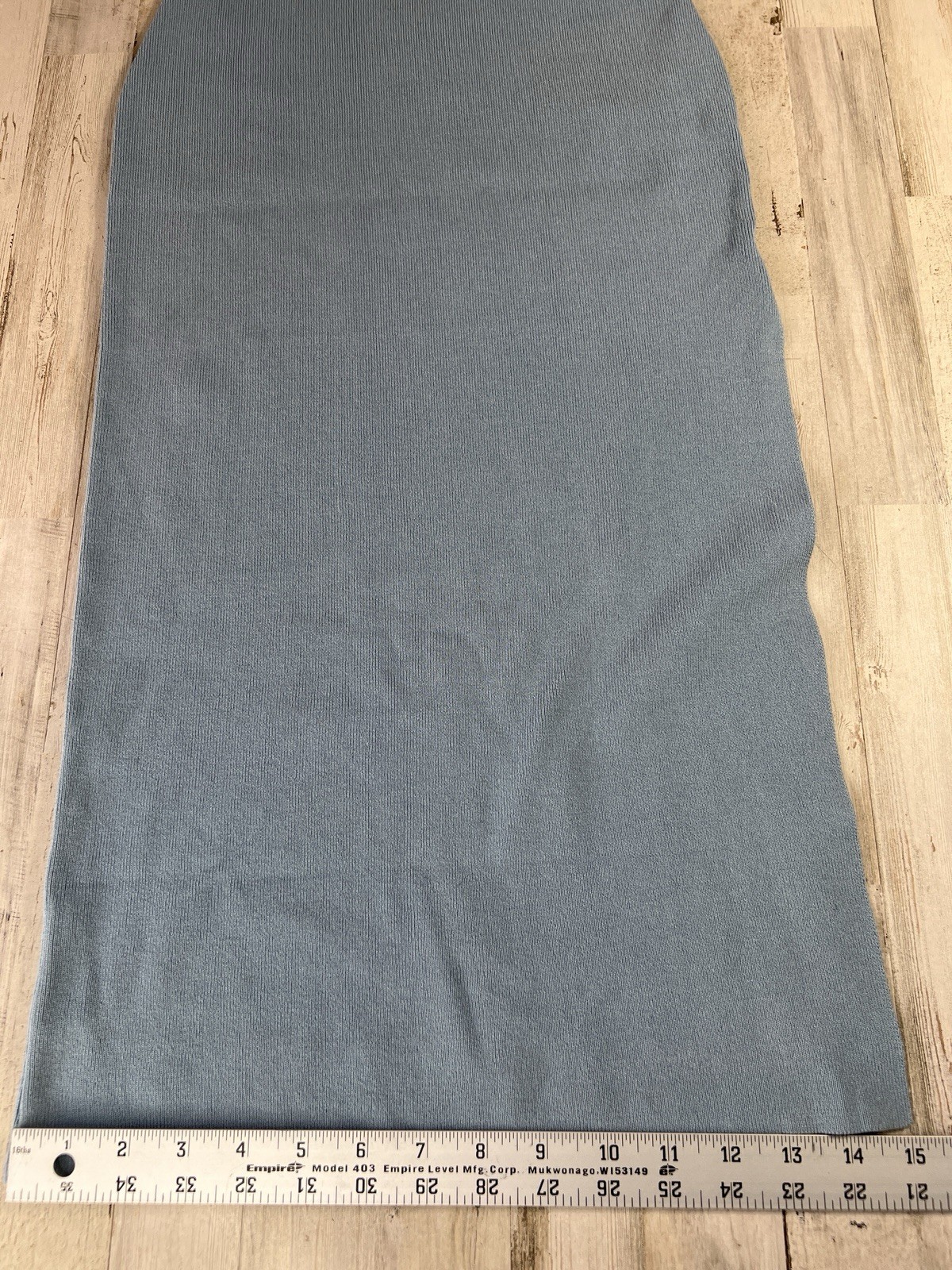 Hera Collection Basic Straped Tube Knit Dress Size – Large Ocean Blue Color