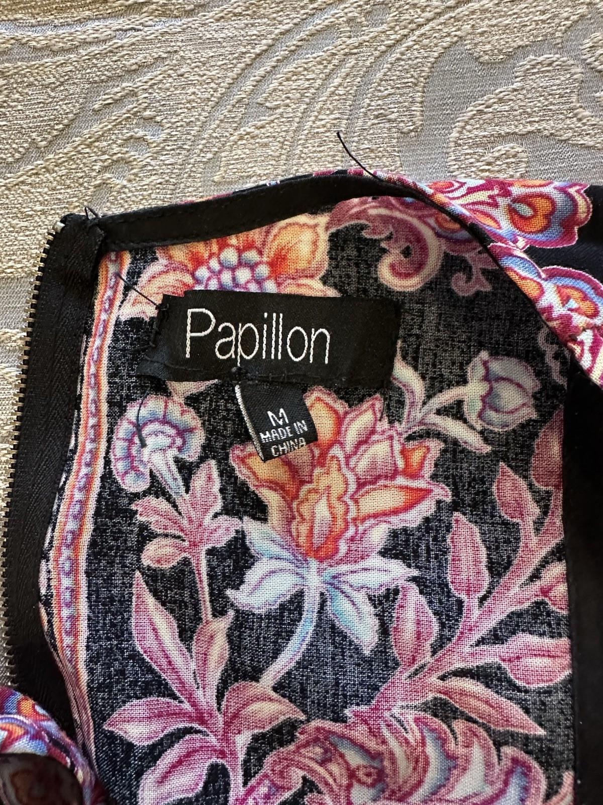 PAPILLON FLORAL SUNDRESS – SIZE MEDIUM – M