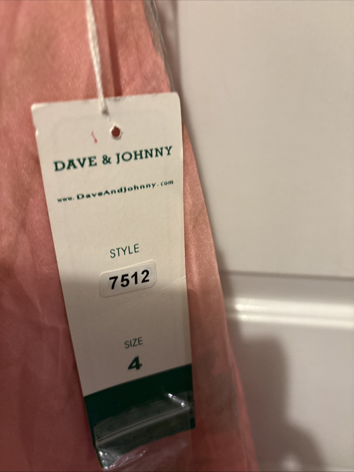 Vintage Y2K Dave & Johnny Size 4 Pink And Blue Swirl Chiffon With Flowers At Not