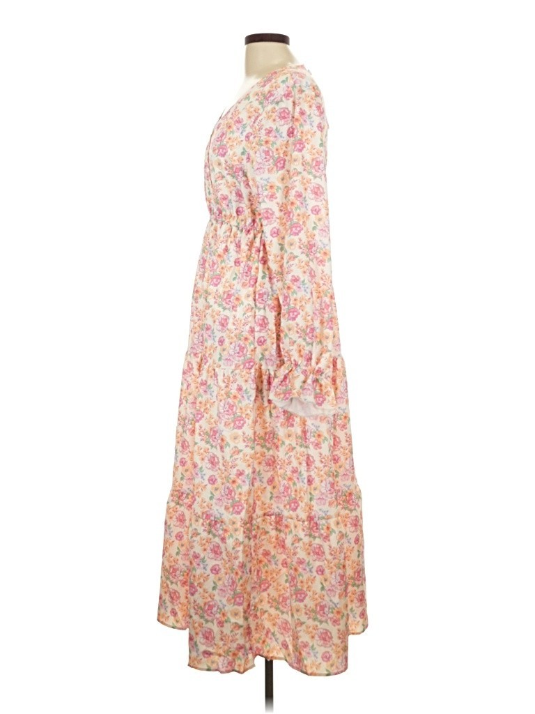 SIMPLY SOUTHERN Floral Prairie Dress Cottagecore Romantic Midi Size 12 NWT