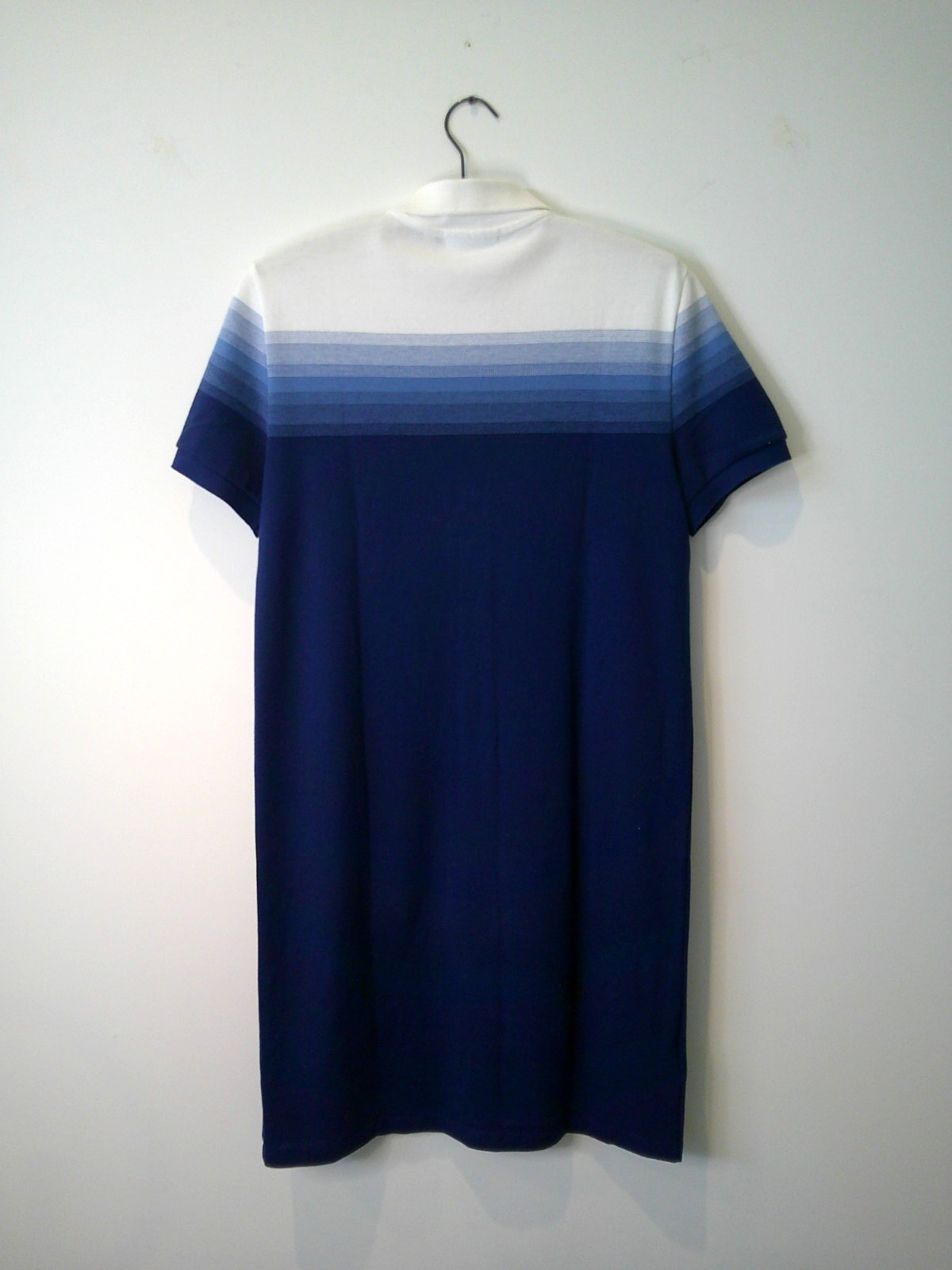 NWOT Lacoste Cotton Caviar Piqué Straight Fit Dress Made in France US 6 S 38