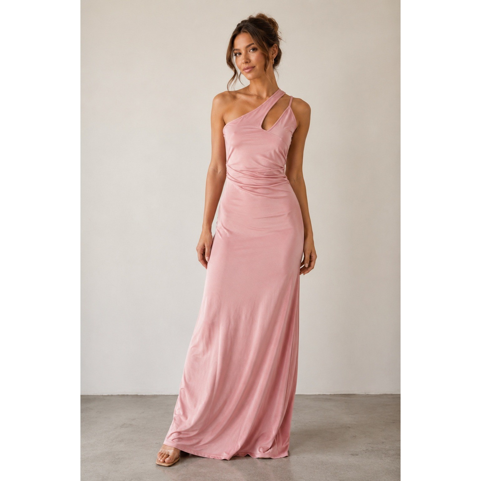 Pink Cocktail Gown Womens S Formal Dress Eclectic Statement Piece Sexy