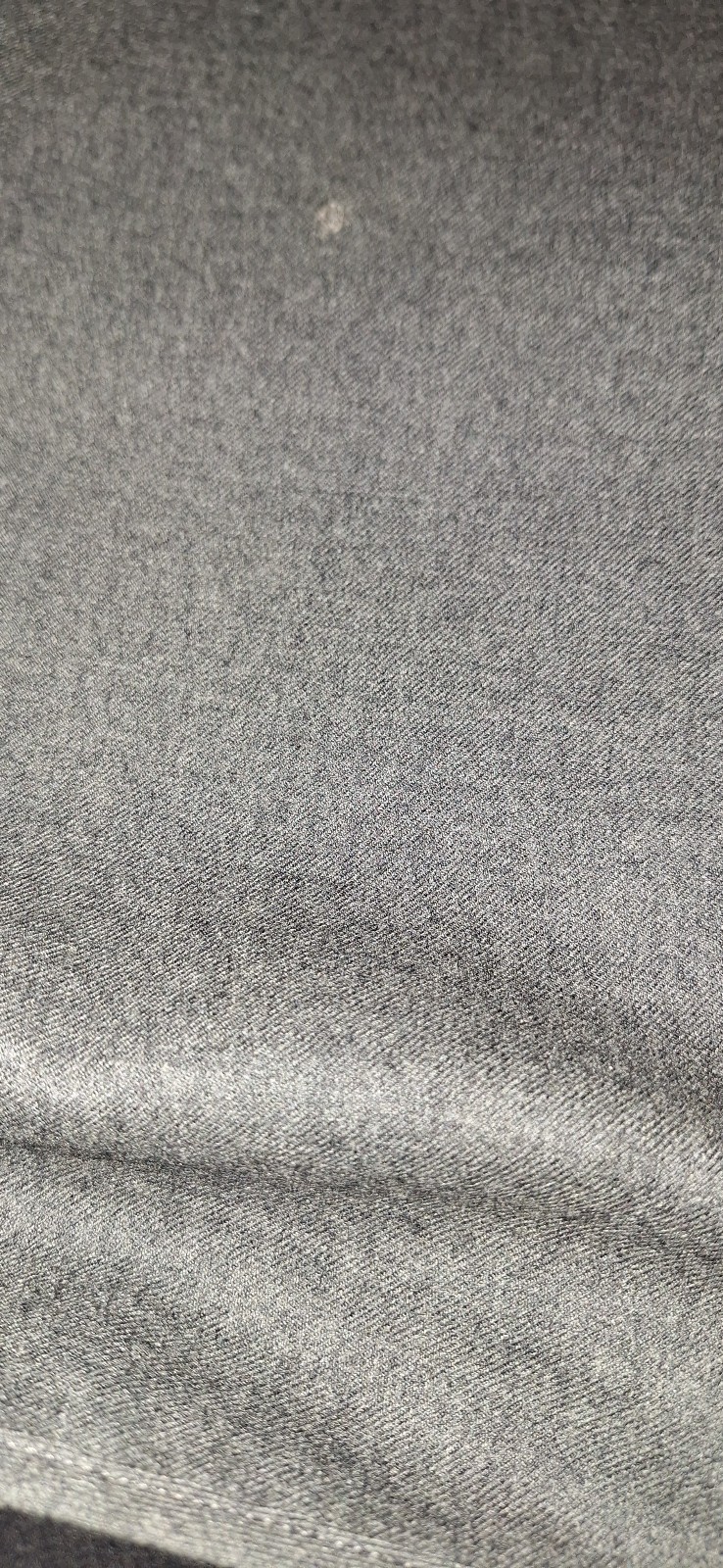 Eskandar Wool/Cashmere Maxi Tunic Duster 1 Size Gray Neiman Marcus Minor Flaws