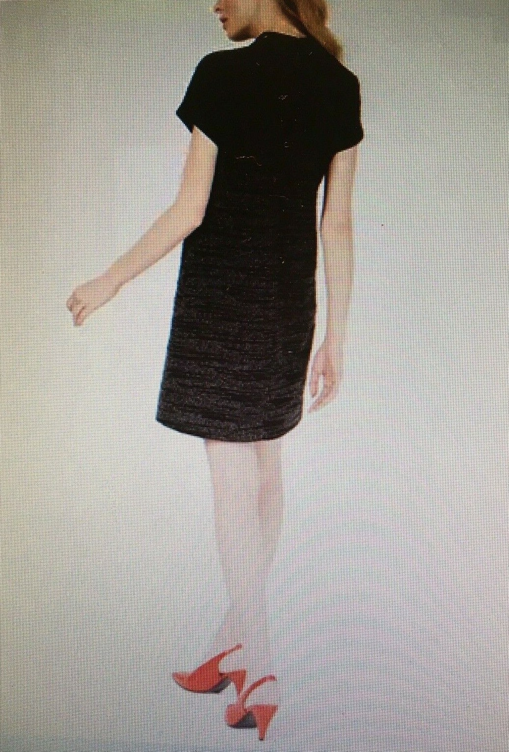 NWT Womens Jersey Stretch Dress EasyCare Size Medium PeterPanCollar MAISON JULES