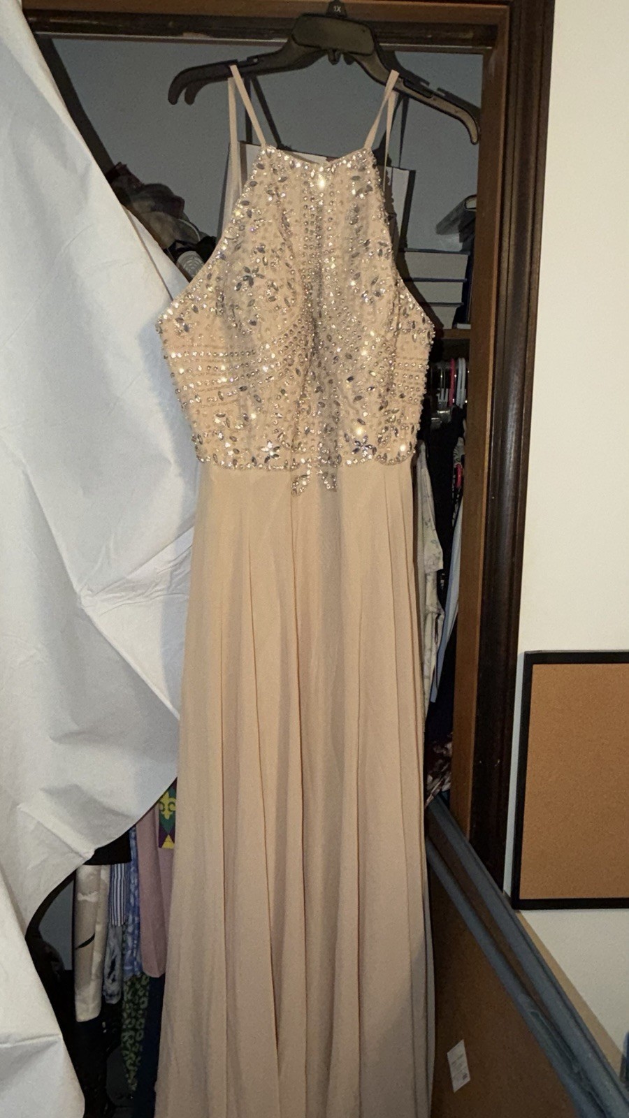 Beautiful Champagne Dress for Special Occasion or MOB