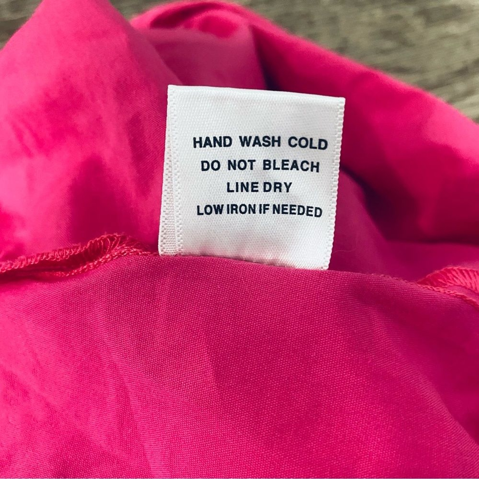 HERS & MINE S Hot Pink Halter Tie Front Mini Dress Romantic Coquette Barbiecore