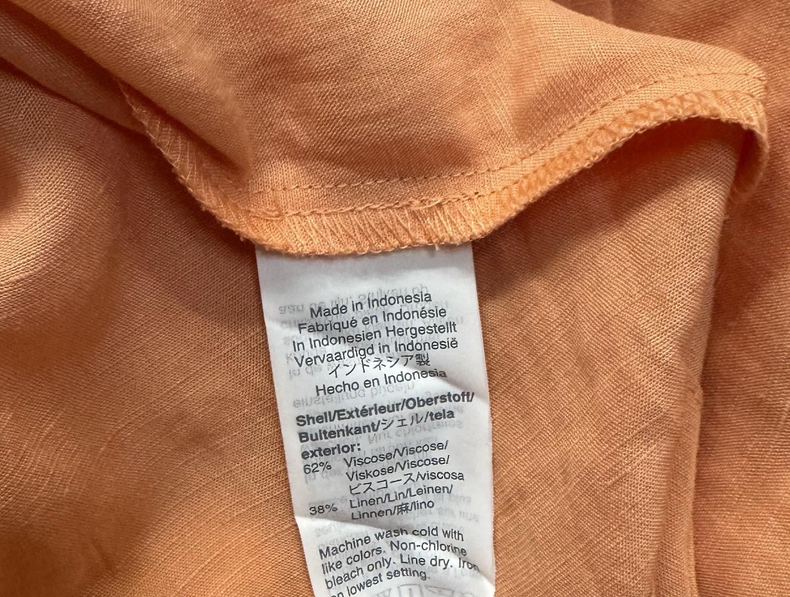Madewell Linen Blend Dolman Sleeve Tie Waist Utility Midi Dress Tulip Size 4