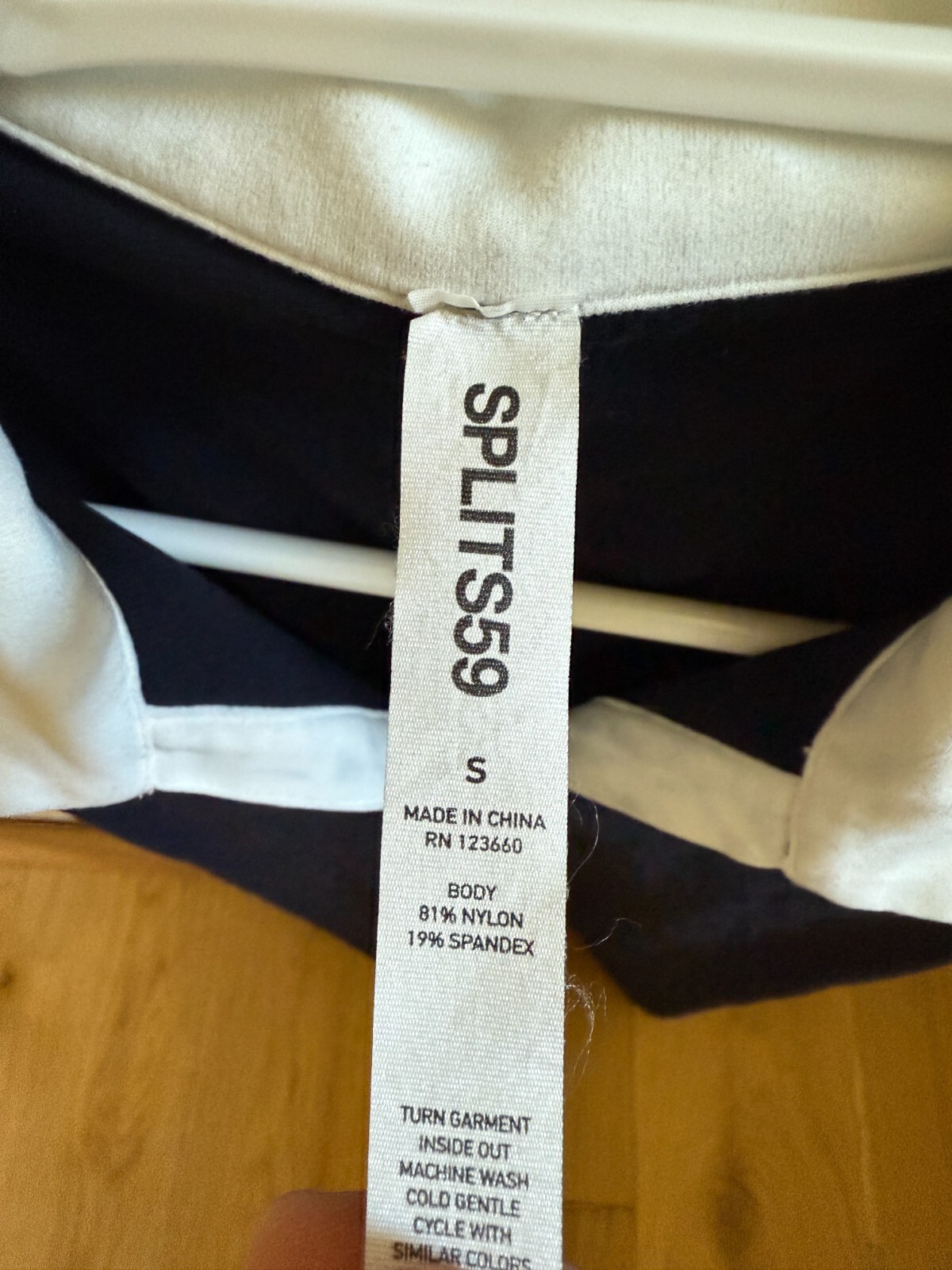 Splits59 Polo Airweight Dress Indigo Size Small