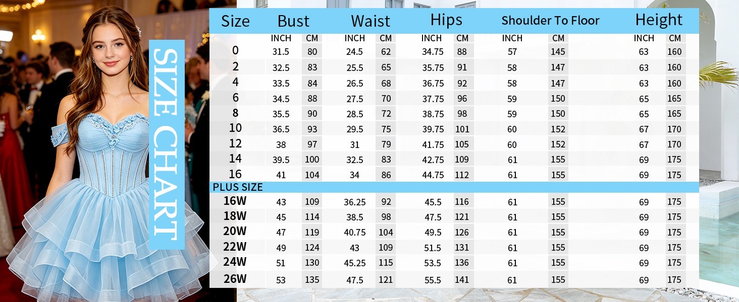 3D Floral Tulle Homecoming Dresses Short Beaded DAMA Dresses for Quinceanera