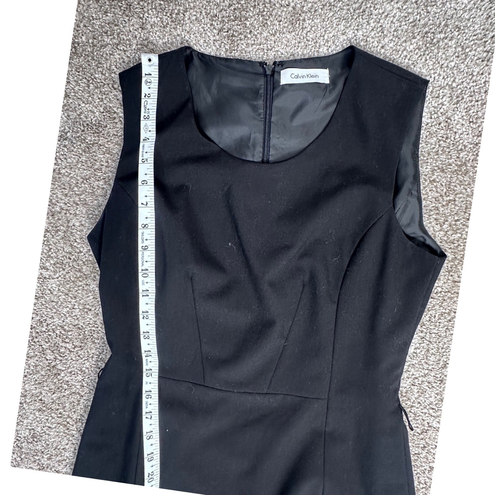 Calvin Klein perfect LBD Little Black Dress boss lady career workwear office 4
