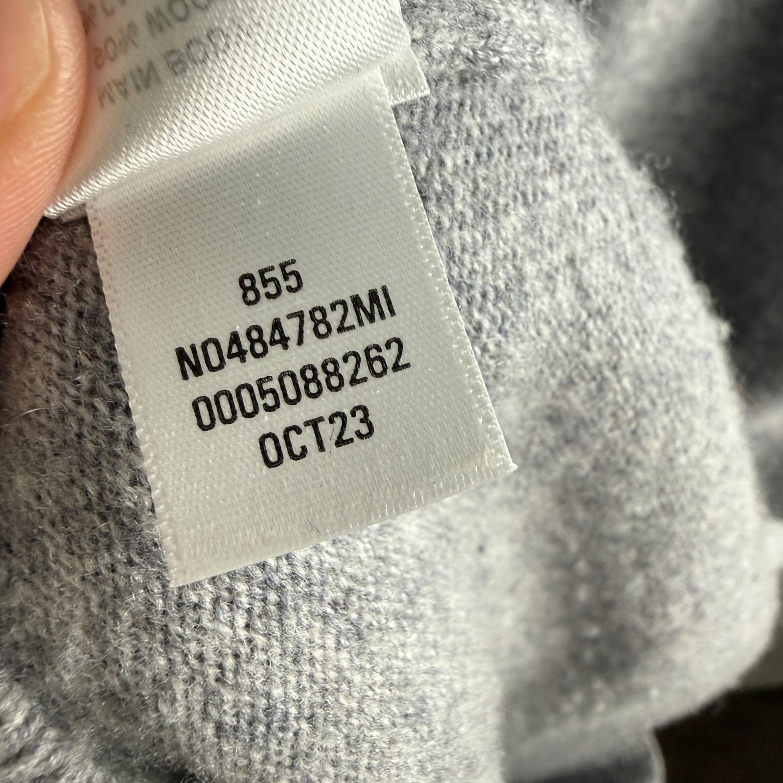 Nordstrom Wool Cashmere Blend V Neck Maxi Sweater Dress Gray XS Office Holiday