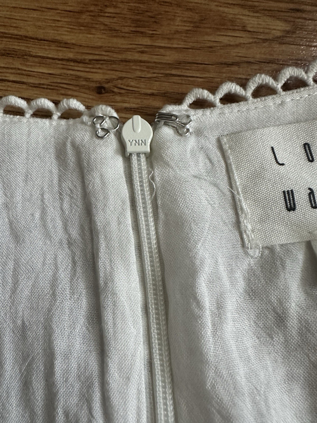 NWT Lost + Wander White Side Cut Out Dress S