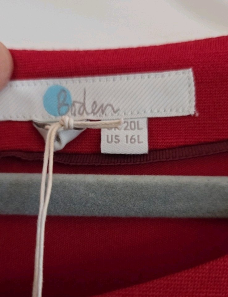 Boden Claudia Red Colorblock Midi Dress Party Special Occasion Wedding Guest 16L
