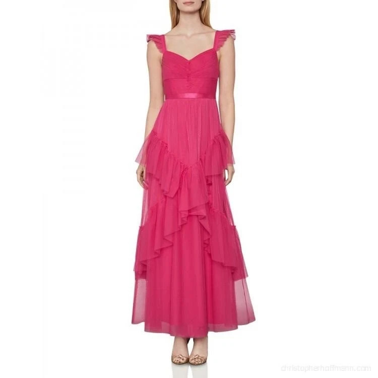 PINK TULLE GOWN SIZE 0 AND 8