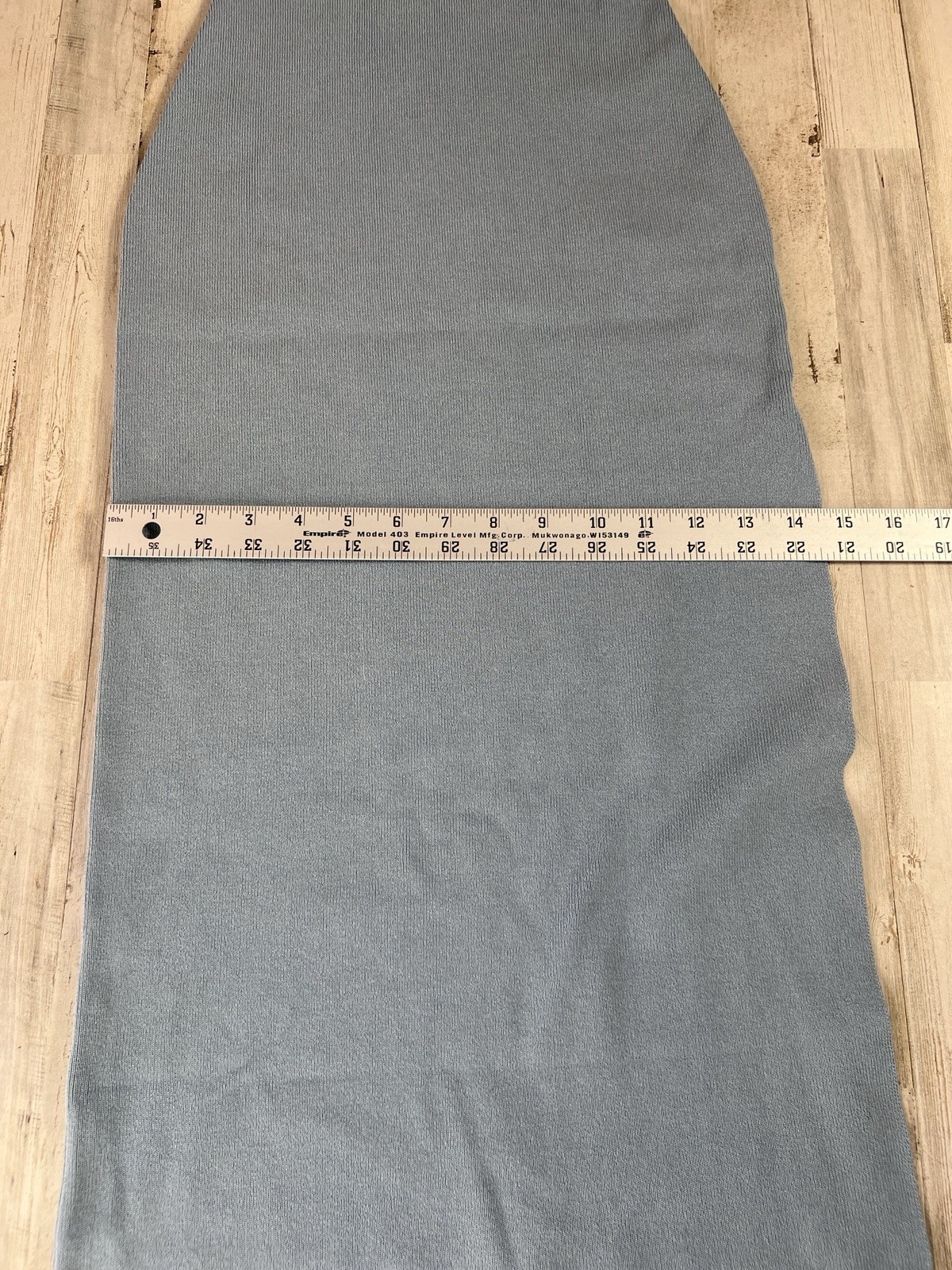 Hera Collection Basic Straped Tube Knit Dress Size – Large Ocean Blue Color