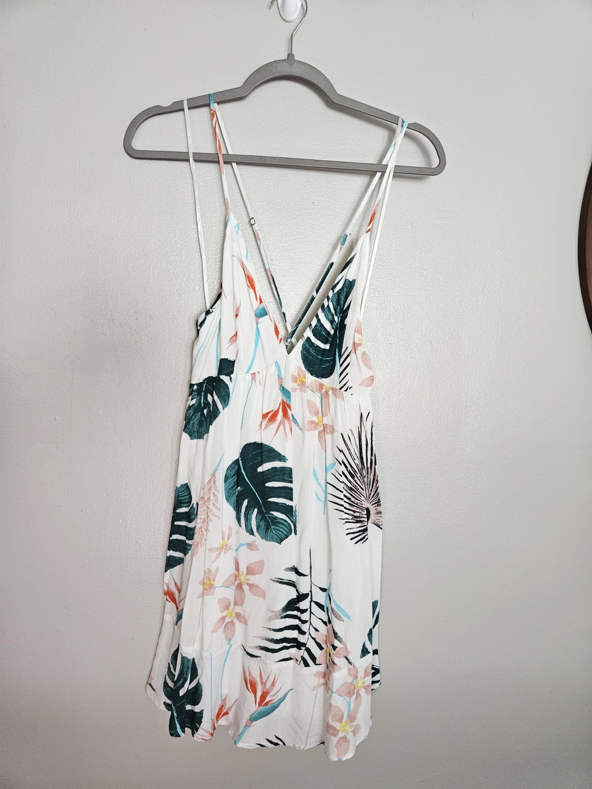 NWT Bohme Hommage Los Angeles Midi Dress Small Multicolor Floral Beachy Vaction