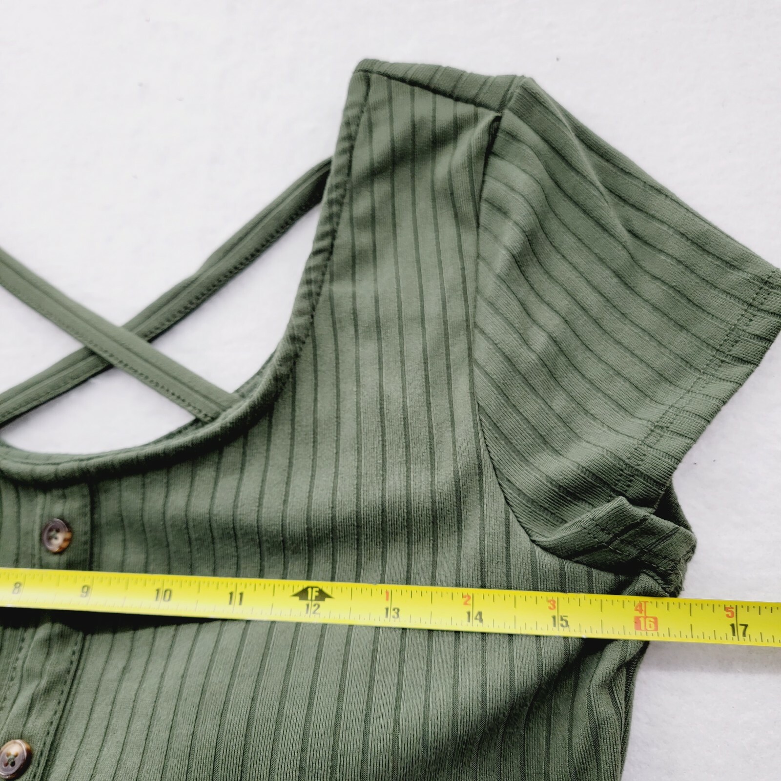 No boundaries juniors Medium 7-9 Short Sleeve T-Shirt Dress Button Front green