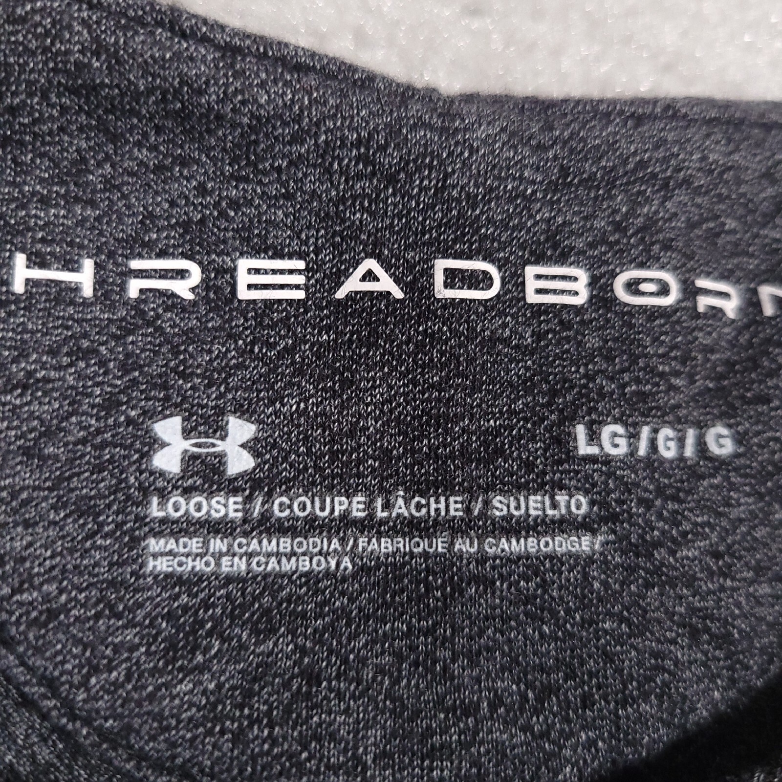 Under Armour Threadborne Shoreline Terry Dress Women’s Large Gray Pockets Cinch