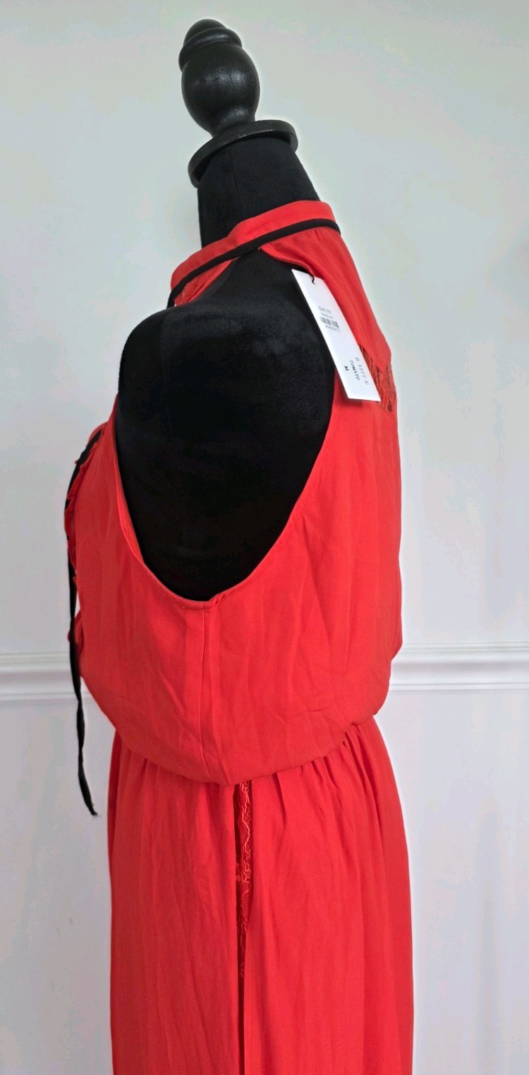 Strut & Bolt Red Prom / Wedding Guest Long Dress Size Medium
