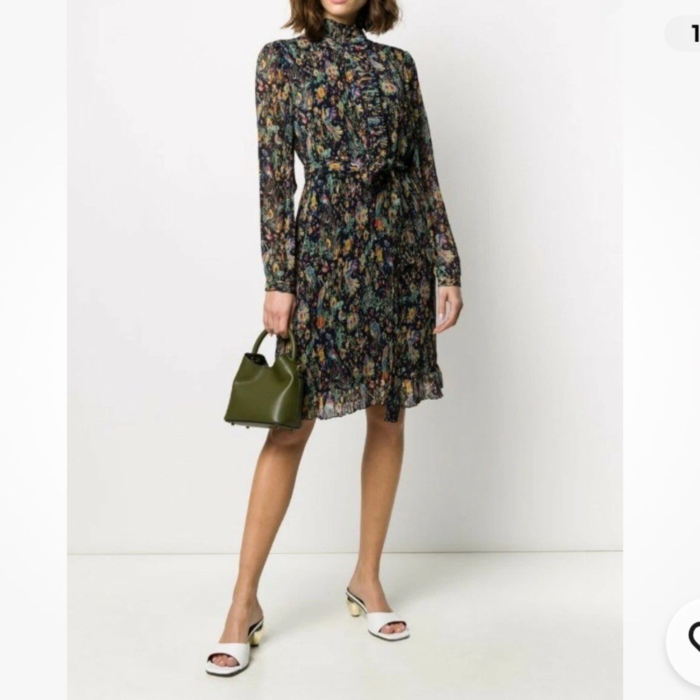 Tory Burch Deneuve Floral Print Dress
