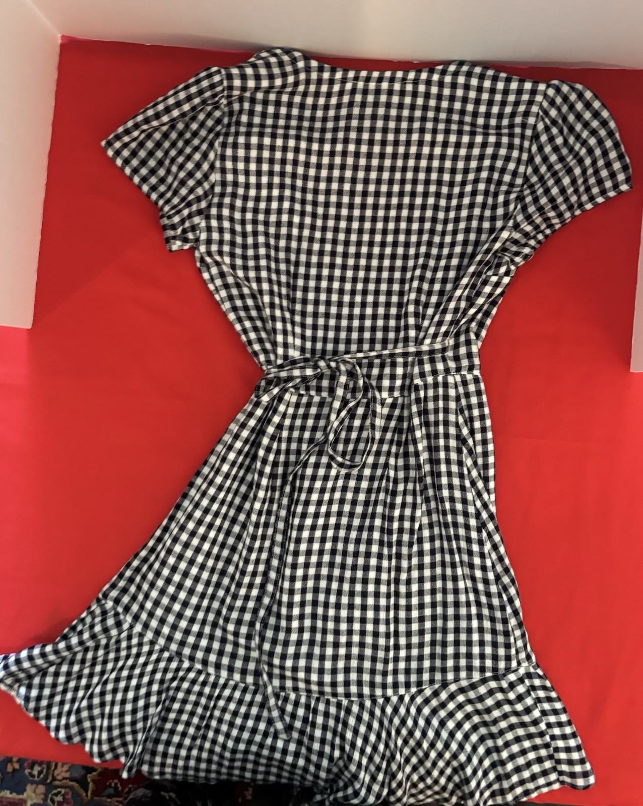 Abercrombie and Finch Black And White Mini Dress