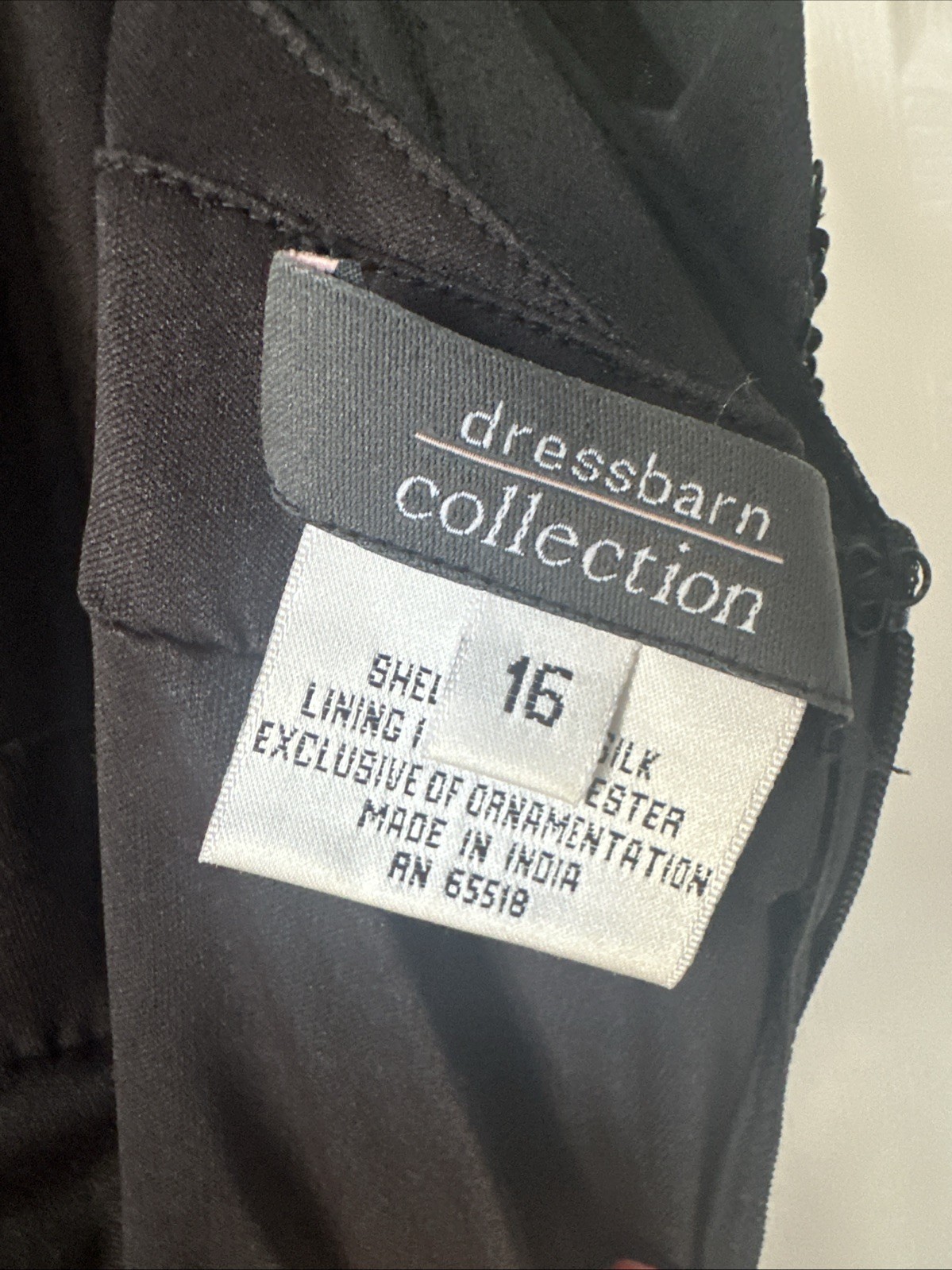 Black sequence Dress Size 16