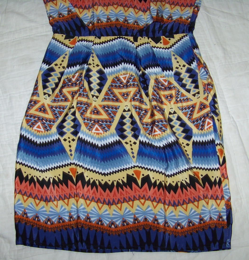 Miss Me MM Couture Dress – Size M – Aztec Print