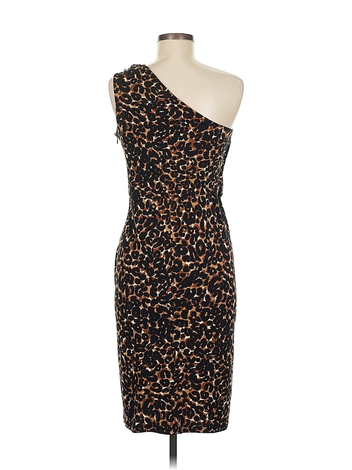 EUC Michael Kors A-line sheath dress women’s 6 cocktail casual one-shoulder