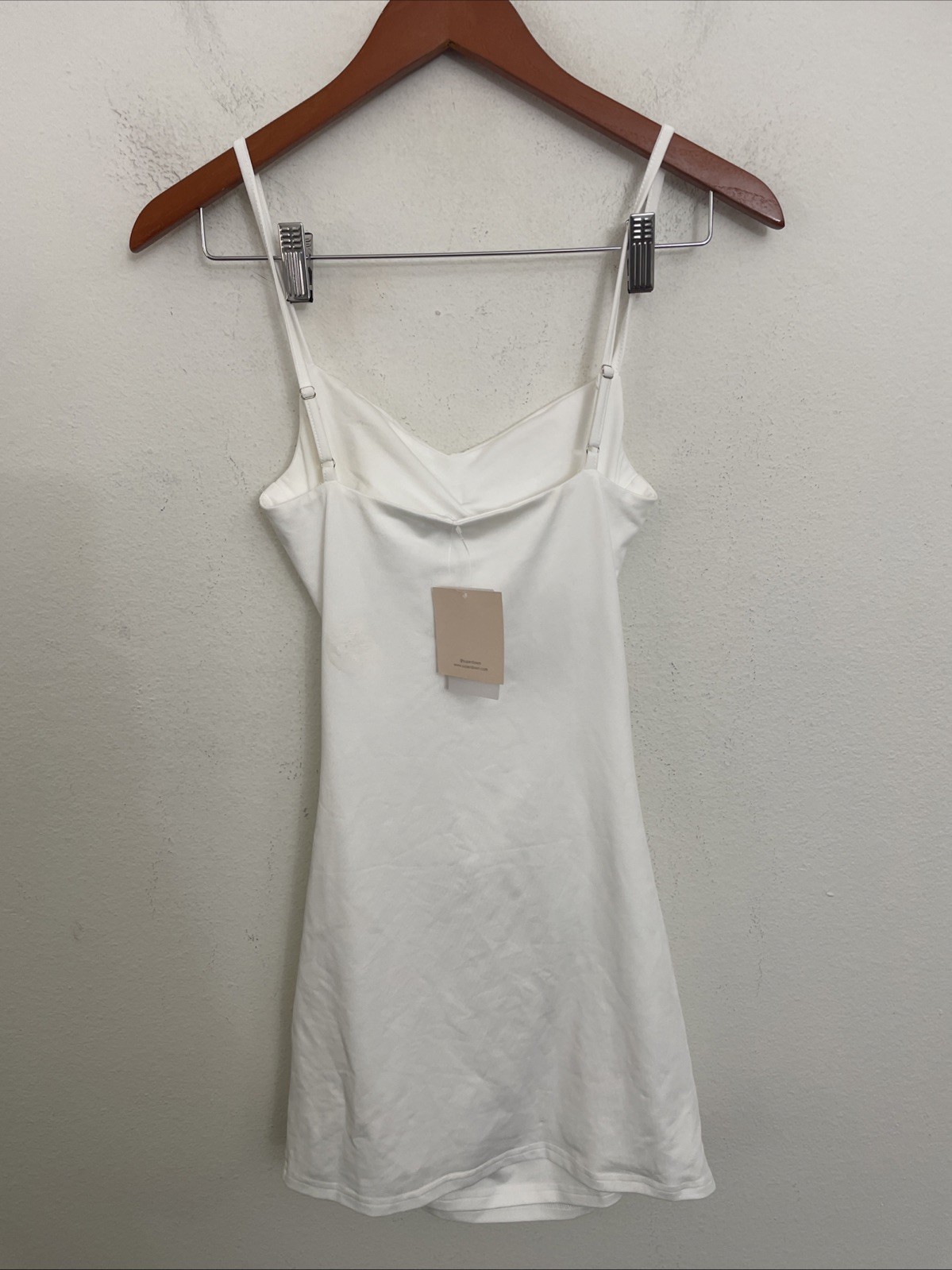 Superdown Revolve Aitana Mini Dress white cut outs size S New with tags