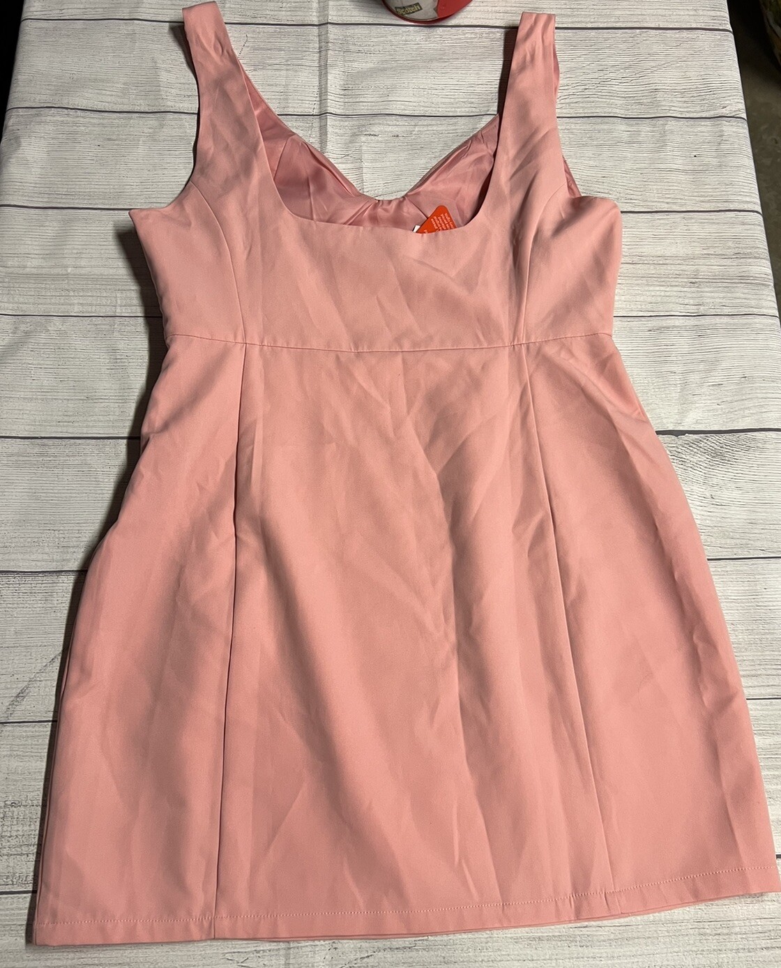 ASOS Extro&vert mini dress pink Women’s Size 14 NWT Tank
