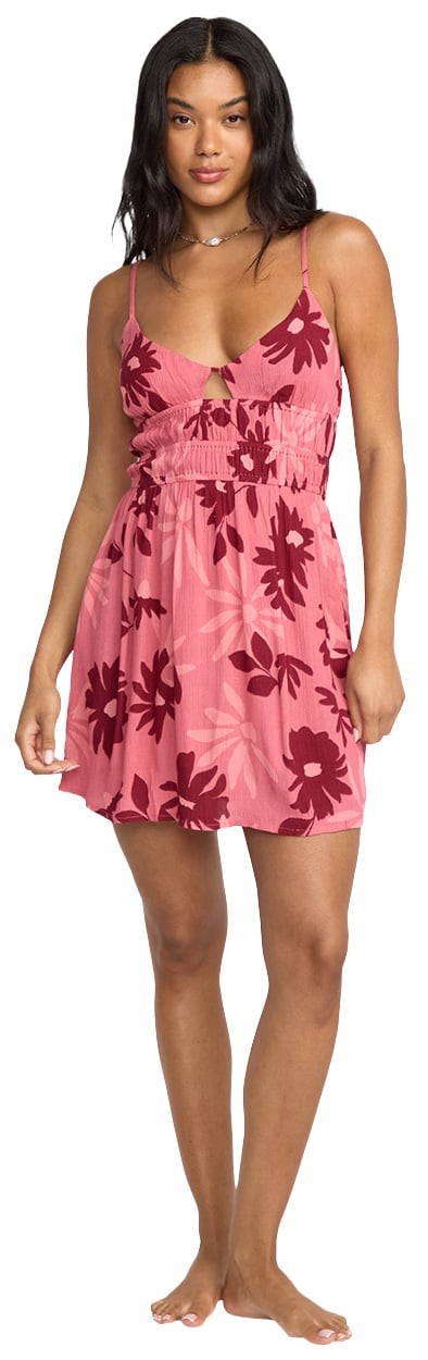 Billabong Rays All Day Mini Dress – Mauve Rose – New