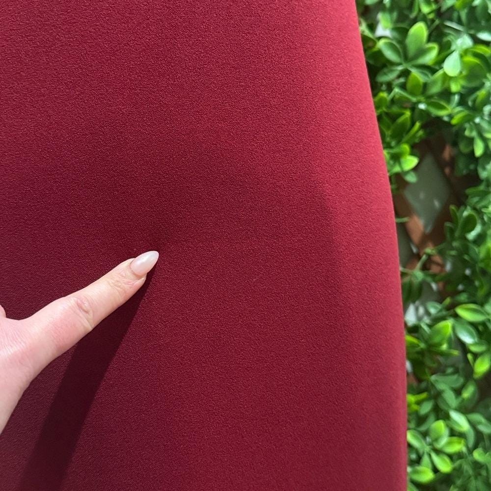 Infinite Glory Wine Red Dress