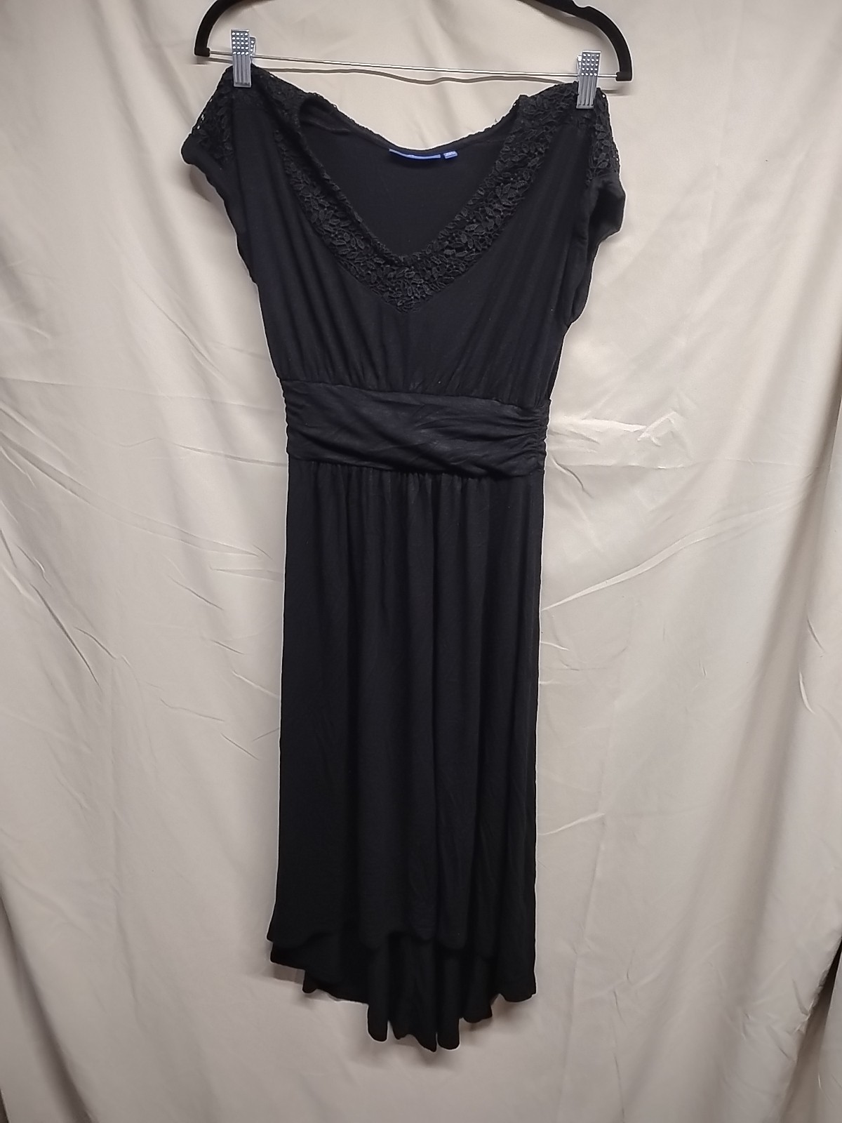 Apt 9 Women Size PXS Long Black Hi Low Pullover Dress
