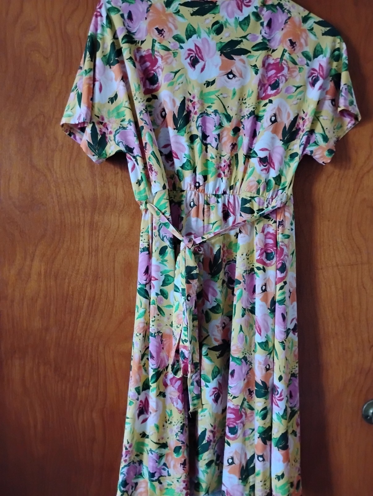 Agnes & Dora Nightingale Yellow flowered Dress, SizeM