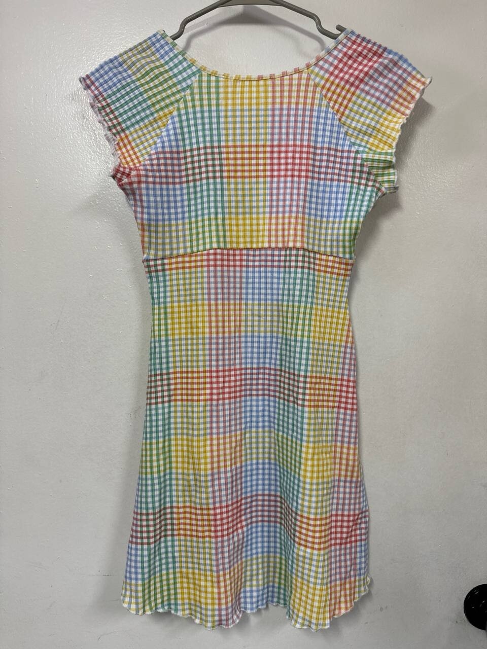 LoveShackFancy Zoie Printed Mini Dress Size S