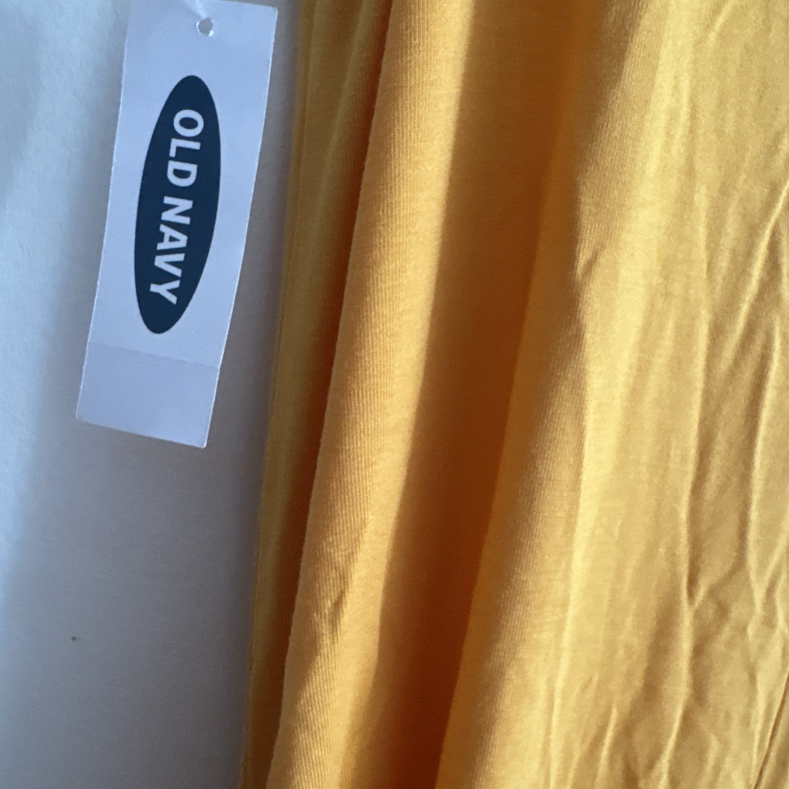 Old Navy Yellow Shift Tank Dress Sleeveless Rayon Spandex Size Medium NWT