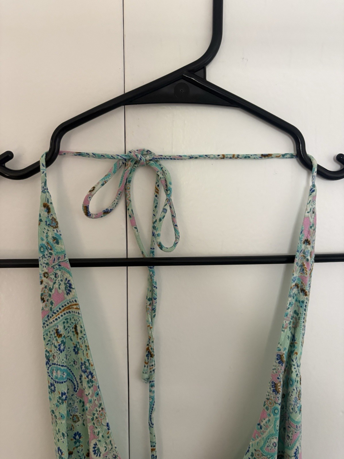 Style to Moon Paisley Turqoise Dress Size Small Excellent Condition Boho Summer