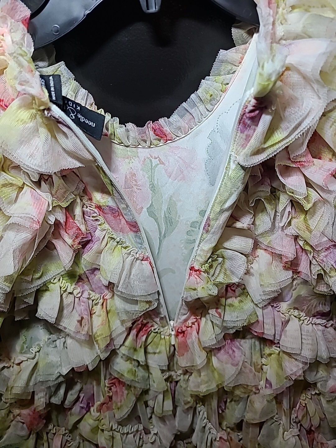 Needle And Thread Peony Promise Marilla Ruffle Kids Dress Size 11 Girls