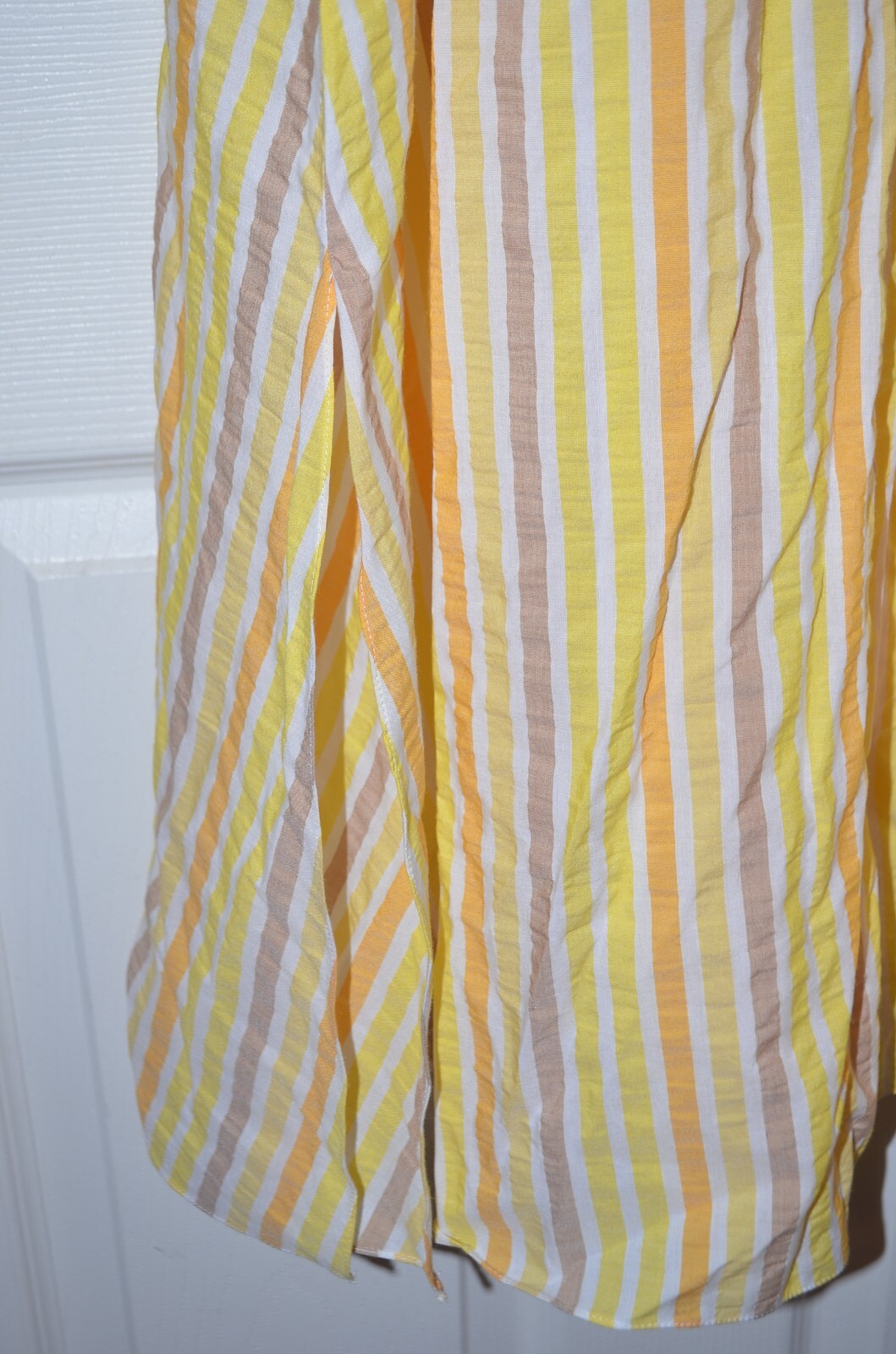 NEW LEMLEM Anthropologie BAHIRI STRAPLESS RUFFLE BELTED SUN YELLOW DRESS $375