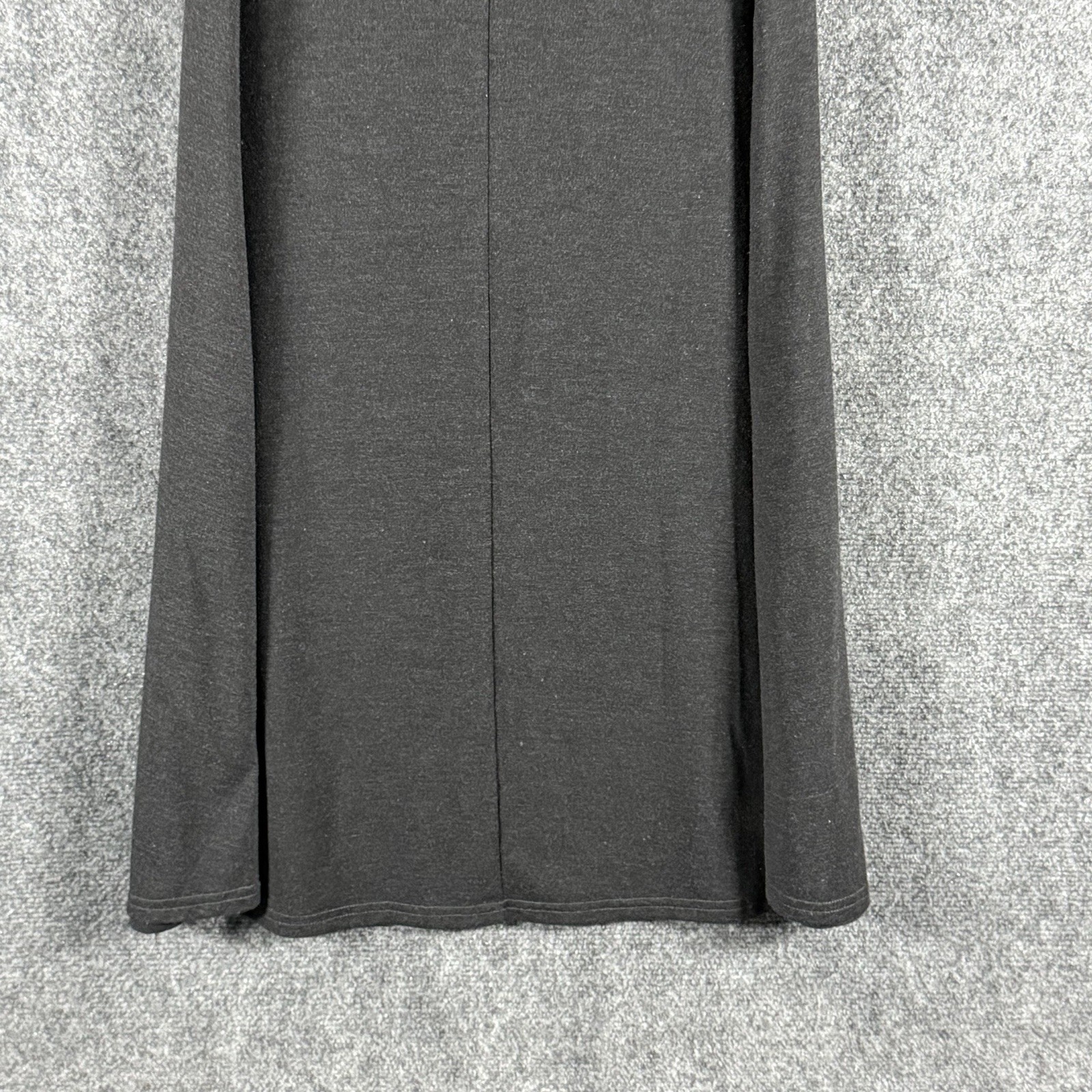 Free Fly Bamboo Flex Sleeveless Midi Dress Womens M Charcoal Stretch Casual Soft