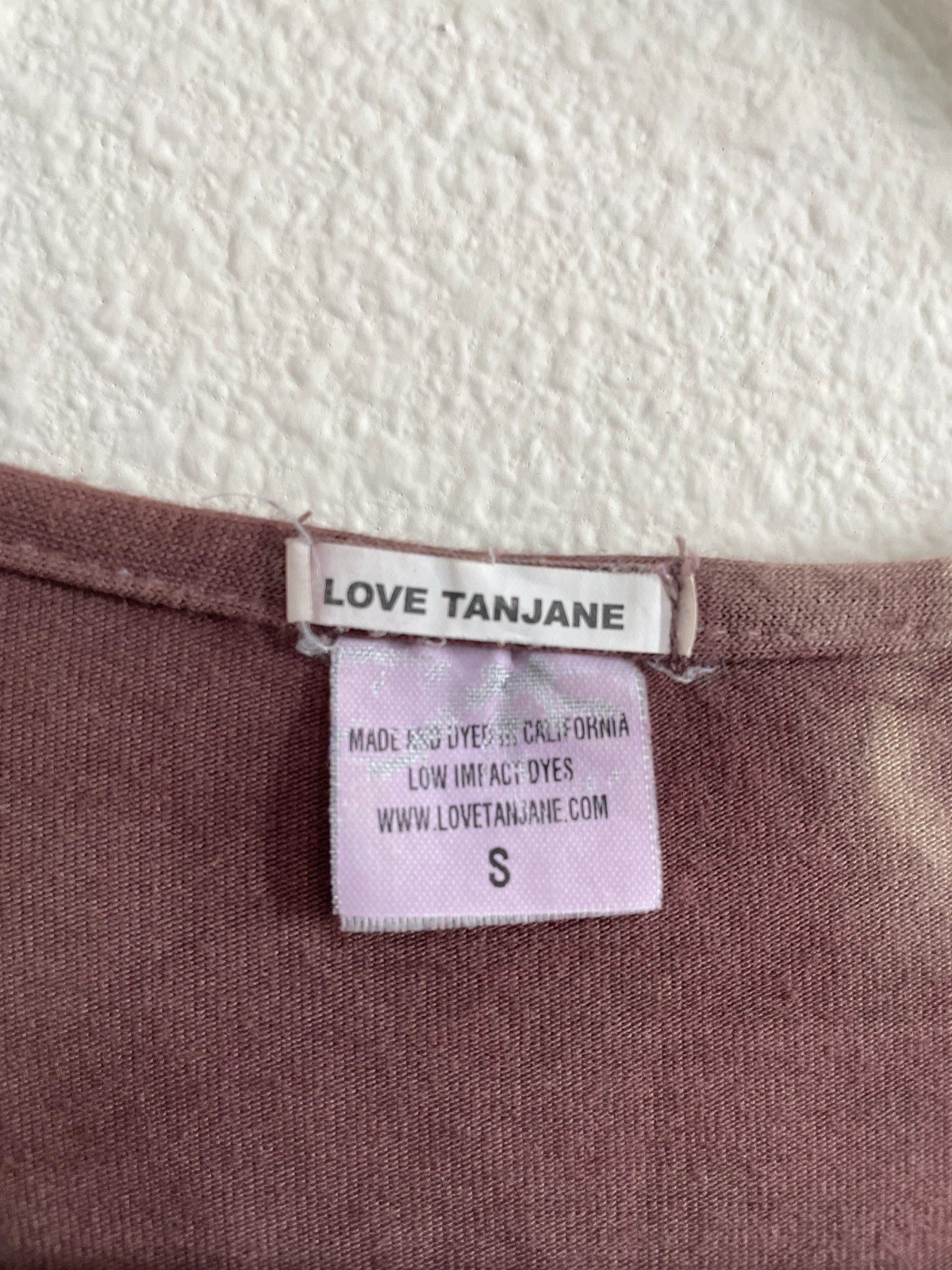Love Tanjane dress S Brown tye dye worn twice soft stretch hand dyed easy care
