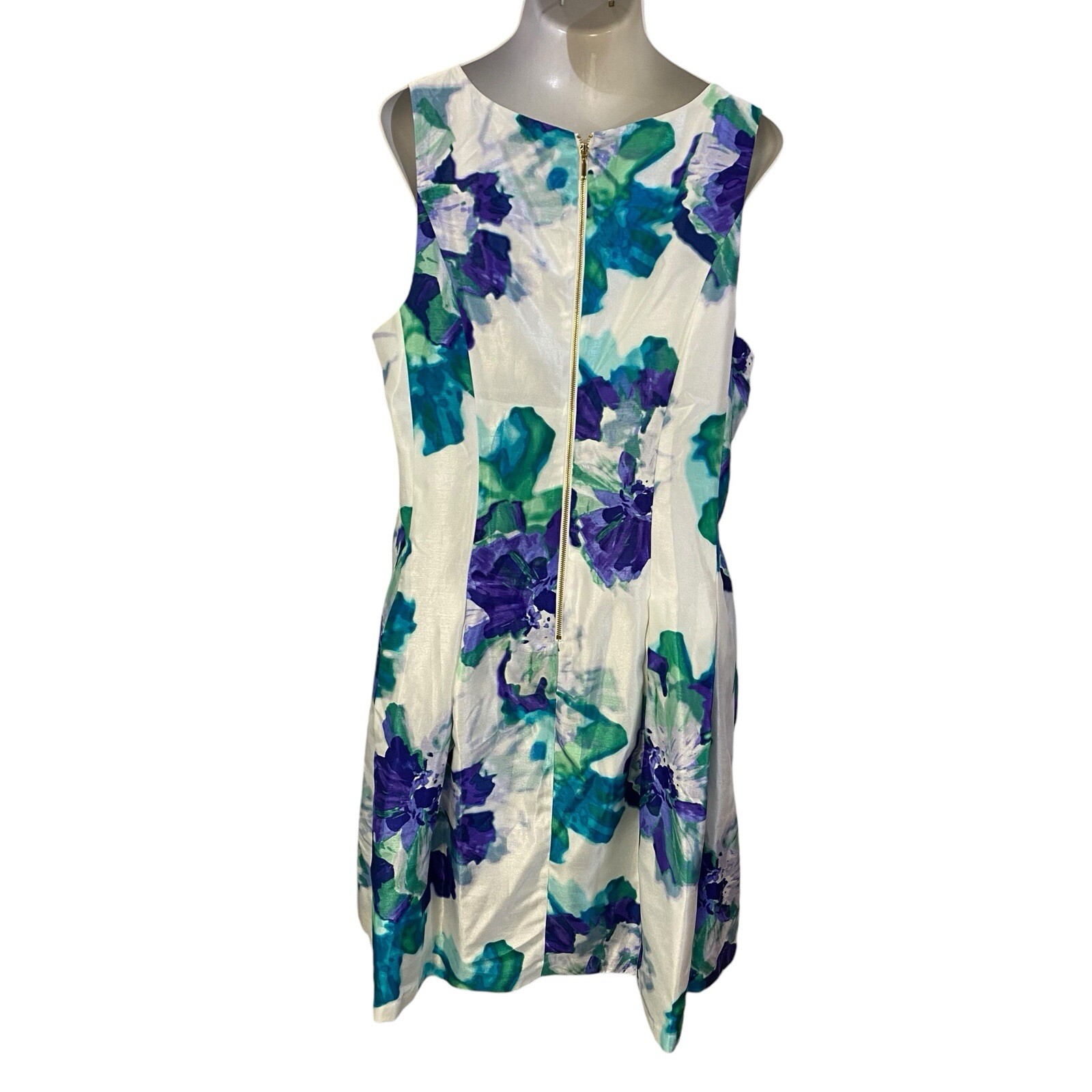Christopher & Banks Dress Womens 18 Floral Work Office Church Date Elegant