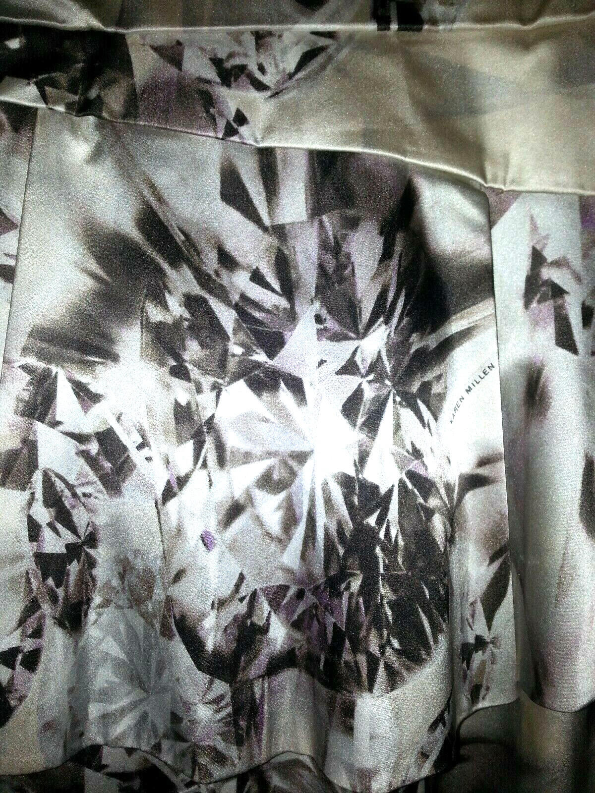 Karen Millen Cream Silk Bustier Cocktail Party Dress. UK Size 8
