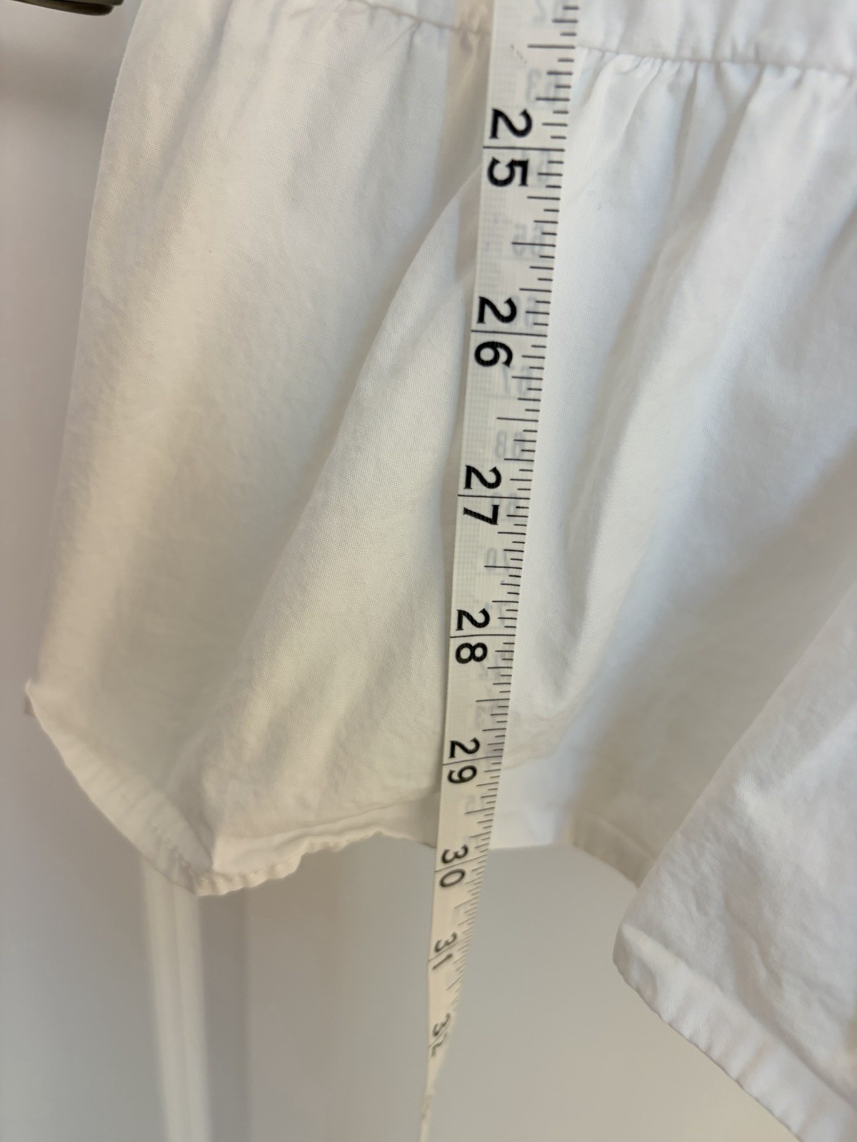 Sofie the Label White Puff Sleeve Tiered Mini Dress Size S Cottagecore Babydoll
